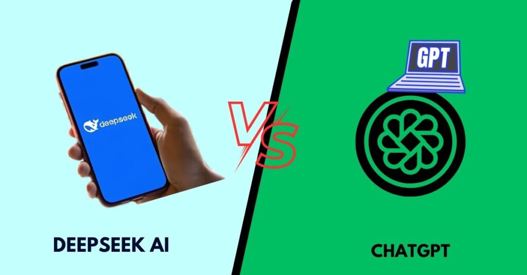 The difference betwen deepseek ai and chtgpt.