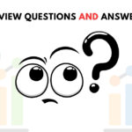 "A creative illustration featuring a puzzled cartoon face with a large question mark, representing curiosity about SQL interview questions and answers for 2025. The background includes abstract bar charts and pie charts, symbolizing data analysis and database concepts."