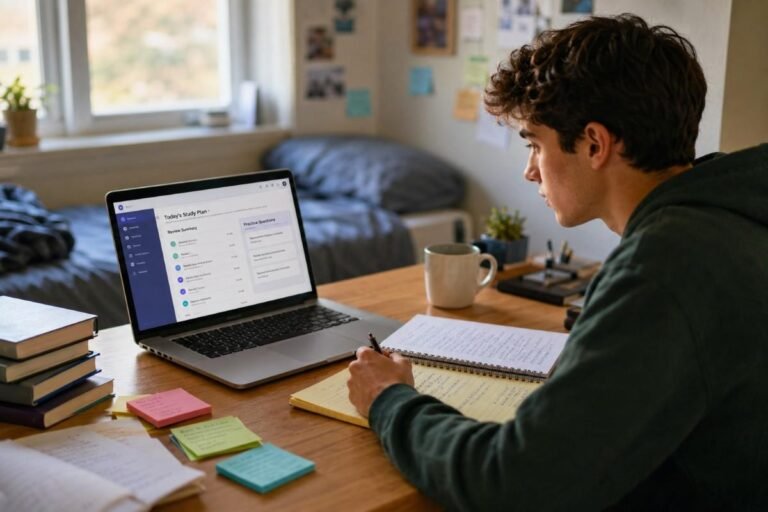 "Infographic comparing AI study tools that are better than ChatGPT by best use case"