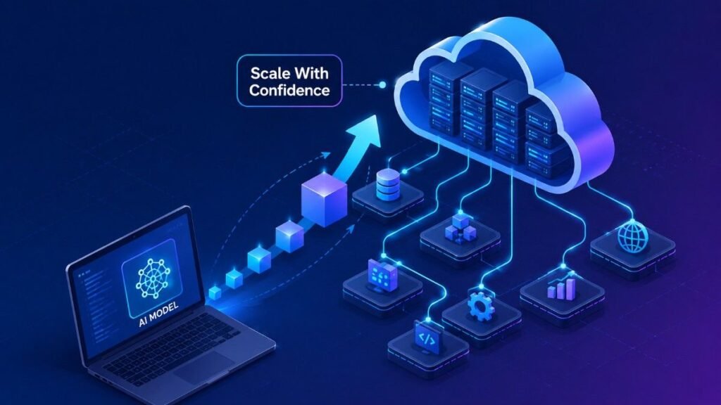 How do you program AI software that scales from laptop to cloud infrastructure